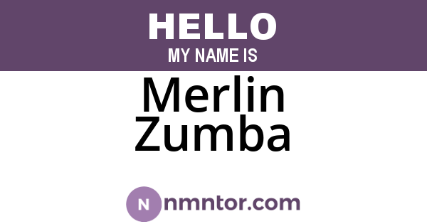 Merlin Zumba