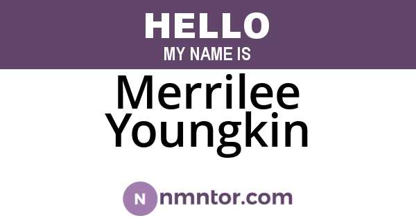 Merrilee Youngkin