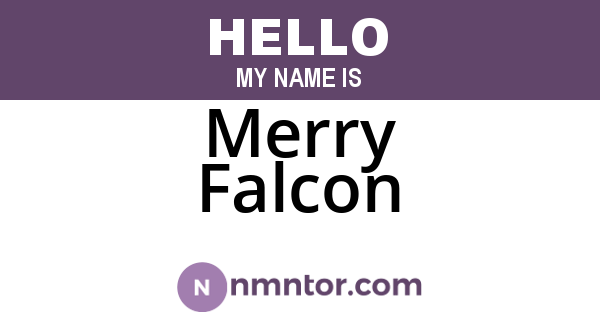 Merry Falcon