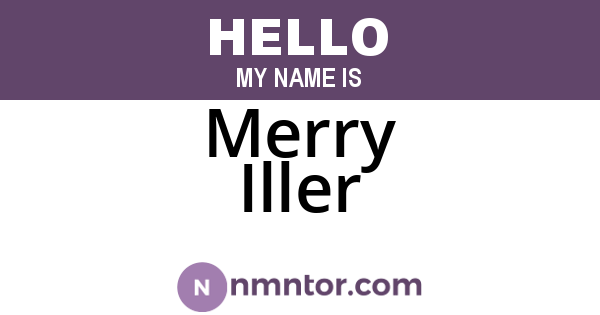 Merry Iller