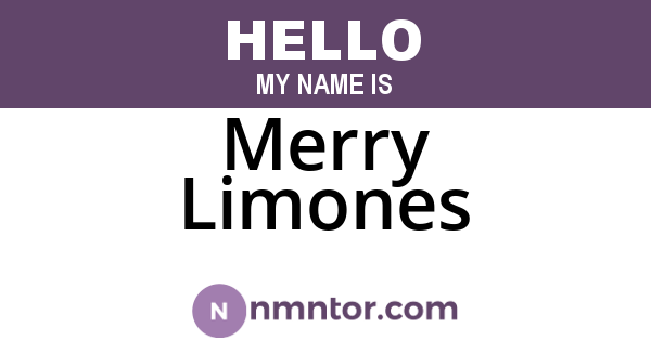 Merry Limones