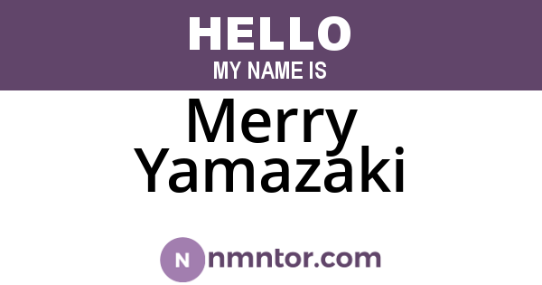 Merry Yamazaki