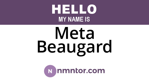 Meta Beaugard