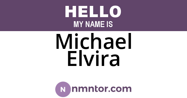 Michael Elvira