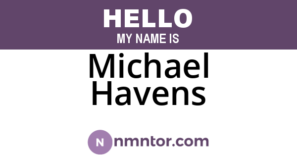 Michael Havens