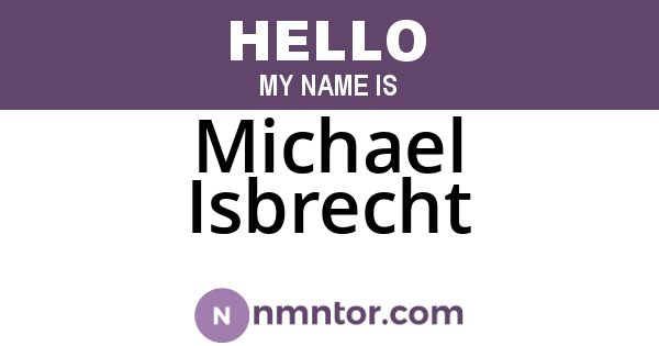Michael Isbrecht