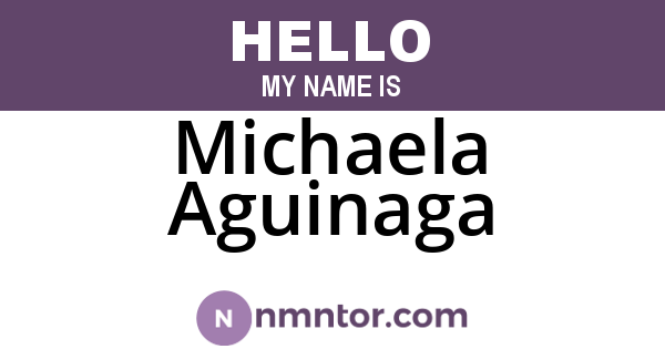 Michaela Aguinaga