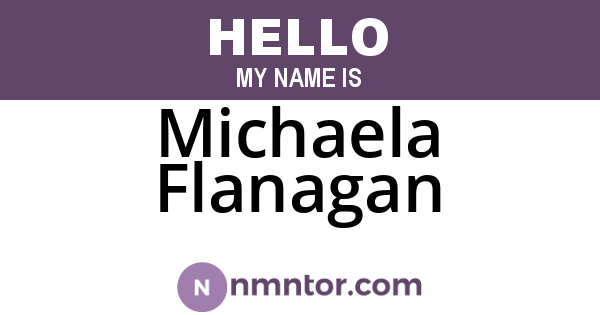 Michaela Flanagan