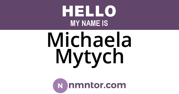 Michaela Mytych
