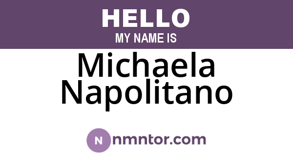Michaela Napolitano