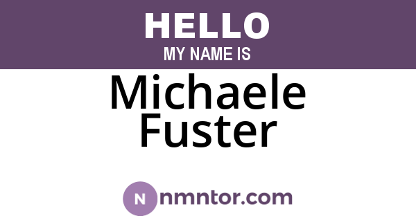 Michaele Fuster