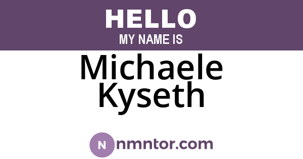 Michaele Kyseth