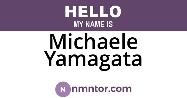 Michaele Yamagata