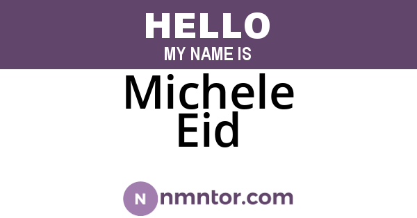 Michele Eid