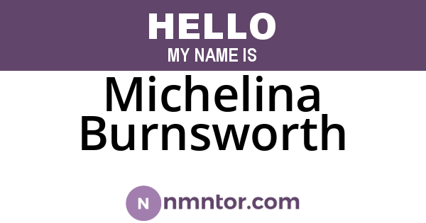 Michelina Burnsworth