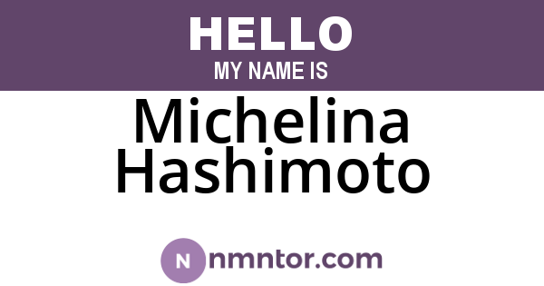 Michelina Hashimoto