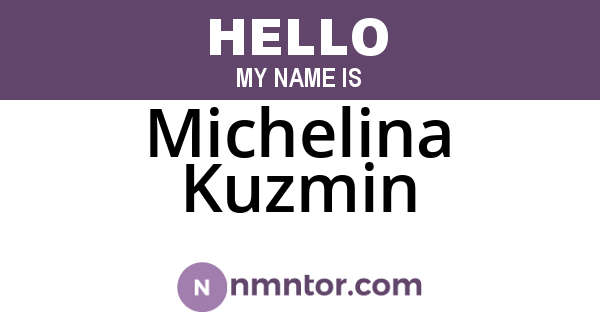 Michelina Kuzmin