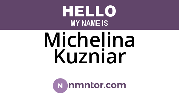 Michelina Kuzniar
