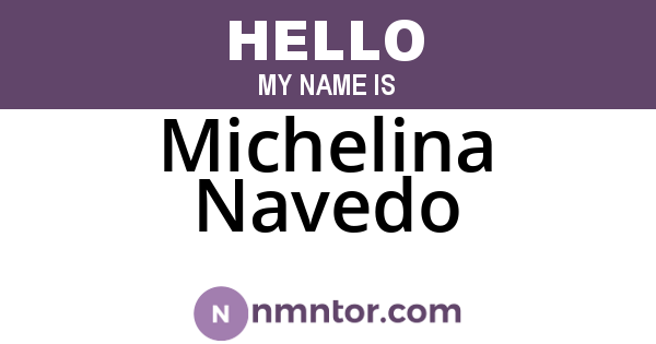 Michelina Navedo