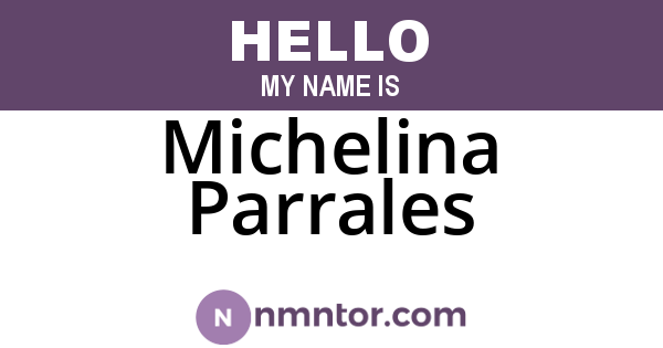Michelina Parrales