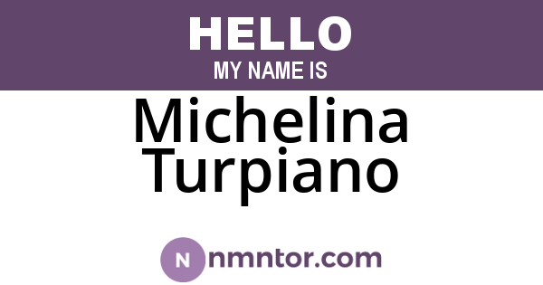 Michelina Turpiano