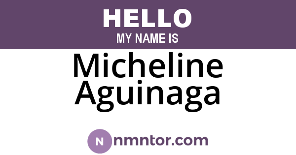 Micheline Aguinaga