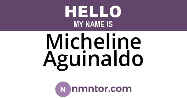 Micheline Aguinaldo