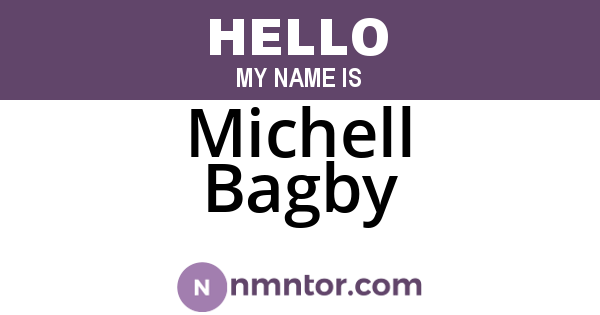 Michell Bagby