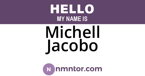 Michell Jacobo
