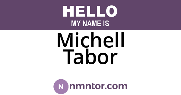 Michell Tabor