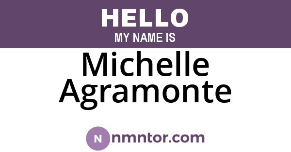 Michelle Agramonte