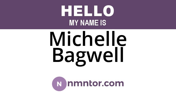 Michelle Bagwell