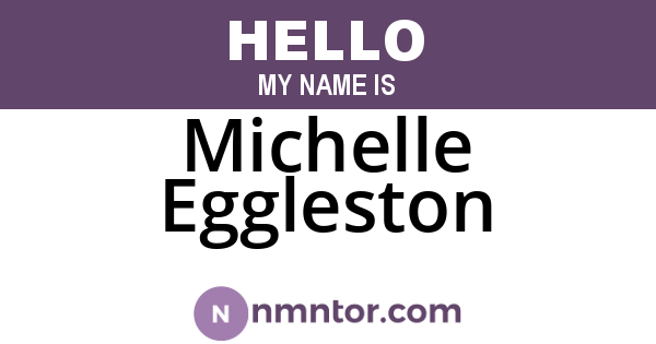 Michelle Eggleston