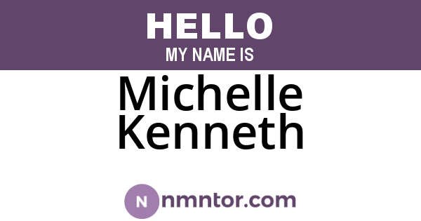 Michelle Kenneth
