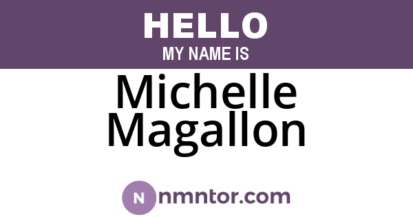 Michelle Magallon