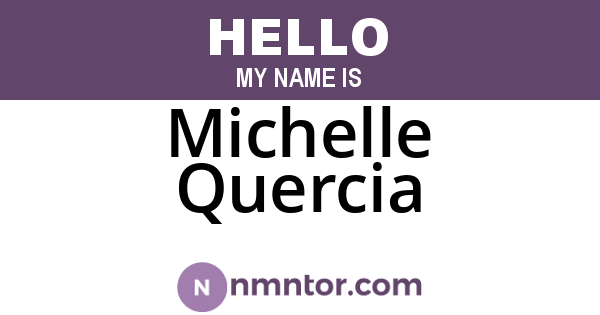 Michelle Quercia