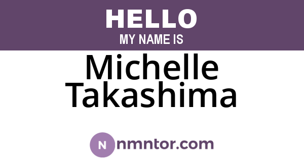 Michelle Takashima