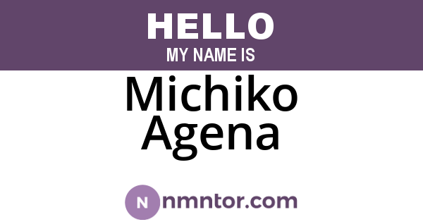 Michiko Agena