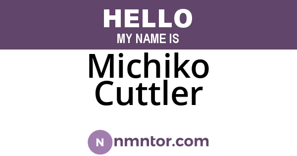 Michiko Cuttler