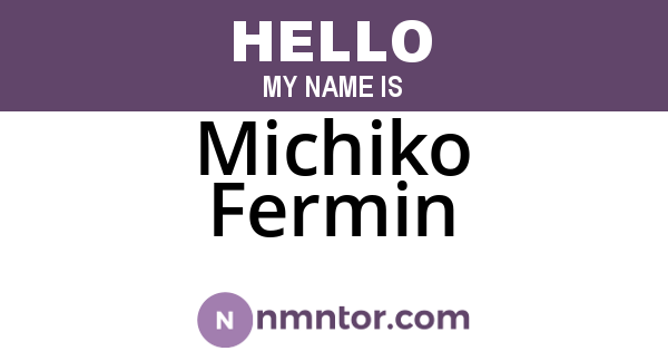 Michiko Fermin