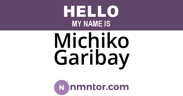 Michiko Garibay