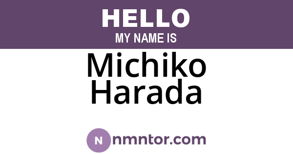 Michiko Harada