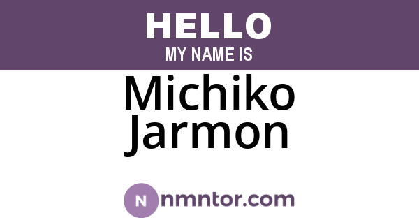 Michiko Jarmon