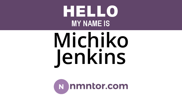 Michiko Jenkins