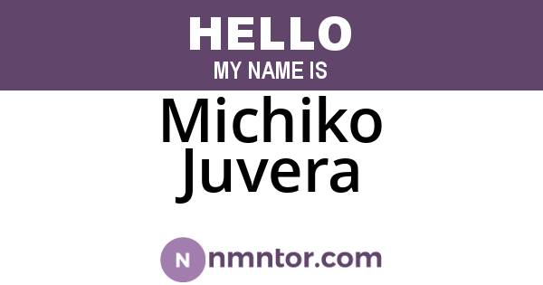 Michiko Juvera