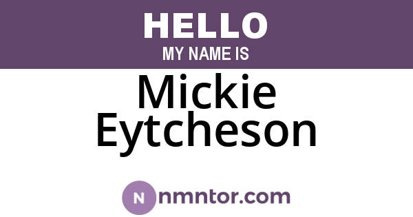 Mickie Eytcheson