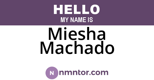 Miesha Machado