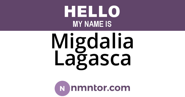 Migdalia Lagasca