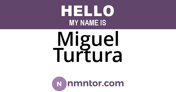 Miguel Turtura