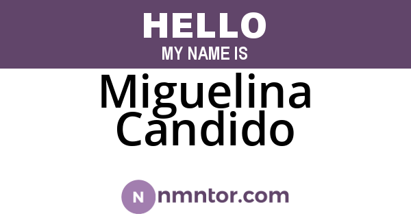 Miguelina Candido